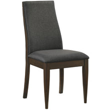 Load image into Gallery viewer, 7-Piece Rectangular Dining Set Grey And Dark Walnut