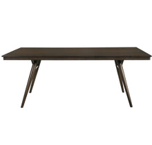 Load image into Gallery viewer, 7-Piece Rectangular Dining Set Grey And Dark Walnut