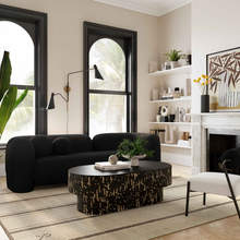 Load image into Gallery viewer, Modern Black Sofa
