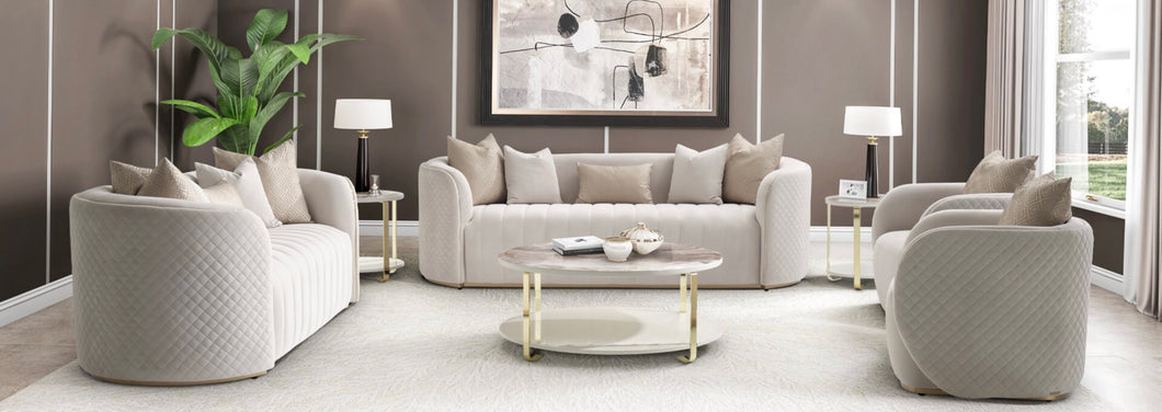 Luxury 3pc. Sofa set