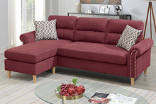 Load image into Gallery viewer, Reversible Sectional Set W/ 2 Accent Pillows
