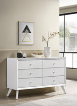 Load image into Gallery viewer, 5 Piece  Bedroom Set White
