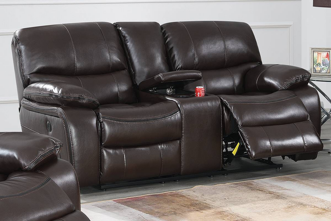 Brown Electric sofa &loveseat