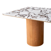 Load image into Gallery viewer, Marble Ceramic Rectangular Dining Table
