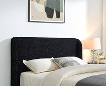 Load image into Gallery viewer, Queen Boucle Modern Bed frame
