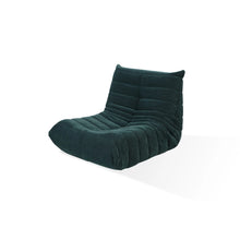 Load image into Gallery viewer, Flex Upholstered Lounge Chair in Emerald Chenille
